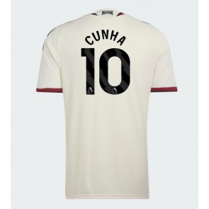 Manchester United Matheus Cunha #10 Rezervni Dres 2026-27 Kratak Rukavima